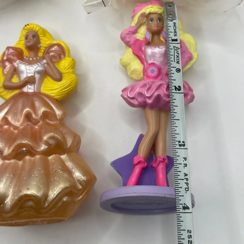 Set of 5 - McDonalds Happy Meal Toys-Mattel Barbies- 1990s -2 sealed